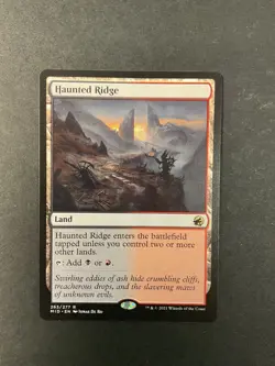 Haunted Ridge - Innistrad: Midnight Hunt - Magic the Gathering - MTG - Image 1
