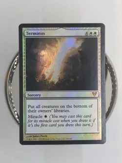 Foil Terminus NM/LP Avacyn Restored Small Seller 💌 Fast Free Shipping! - Image 1