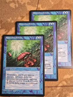 1x (of 3) Mana Drain Italian Legends MtG Magic the Gathering NM Vintage - Image 1