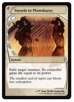 MTG - 1 x Swords to Plowshares - Mystery Booster 2: Future Sight (MB2) - M/NM - Image 1