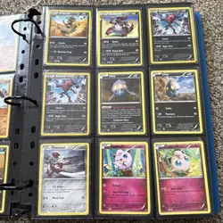 Pokemon Card Binder With XY Era sets! Over 150 Cards - Image 2