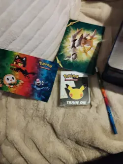 Pokemon Lunchbox Tin Metal Collectable With Pokemon Stationery Bundle - Image 5