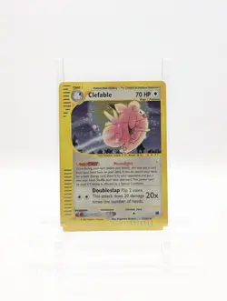 Pokemon EXPEDITION - #7/165 Clefable - ENG - Holo - SWIRL - Near Mint- - Image 1