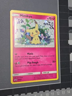 Mimikyu SM163 Sm Holo Promo Pokemon TCG Lightly Played - Image 1