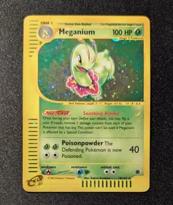 Pokemon EXPEDITION - #18/165 Meganium - ENG - Holo - Near Mint - Image 2