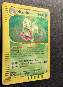 Pokemon EXPEDITION - #18/165 Meganium - ENG - Holo - Near Mint - Image 4