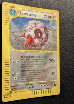 Pokemon SKYRIDGE - #H8/H32 Forretress - Holo - ENG - SWIRL - Image 4
