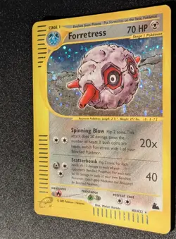 Pokemon SKYRIDGE - #H8/H32 Forretress - Holo - ENG - SWIRL - Image 5