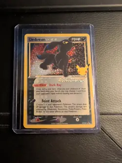 Pokemon Umbreon Gold Star 17/17 Celebrations 25th Anniversary Edition - Image 1