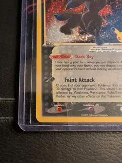 Pokemon Umbreon Gold Star 17/17 Celebrations 25th Anniversary Edition - Image 5