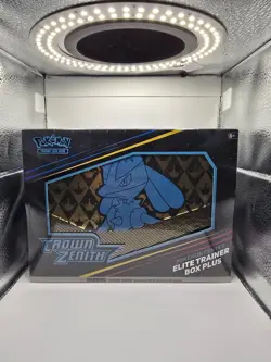 Pokemon Crown Zenith Pokemon Center Elite Trainer Box ETB Factory Sealed - Image 1