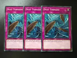 3x Dust Tornado SBC1-END19 Common 1st Edition PLAYSET Near Mint Yugioh - Image 1