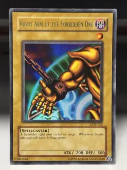 Exodia the Forbidden One Complete ORIGINAL LOB Set NM/LP Ultra Rare Yugioh - Image 4