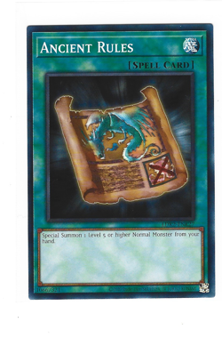 LDK2-ENK27 Ancient Rules UNL 2024 Edition Mint YuGiOh Card - Image 1