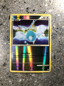 Pokemon TCG Cards Swablu 78/102 HGSS Triumphant Reverse Holo - Image 1