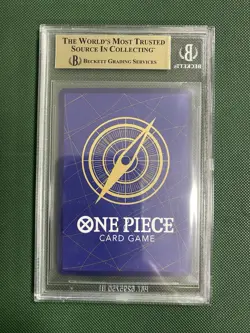 Trafalgar Law Japanese Promo ST03-008 One Piece TCG Card Graded BGS 10 - Image 2