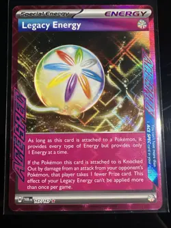 Pokemon Card Legacy Energy 167/167 Ace Spec Twilight Masquerade Near Mint - Image 1
