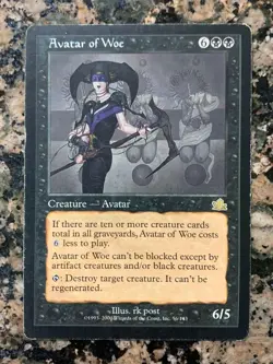 MTG Avatar of Woe x1 Prophecy, Magic the Gathering - Image 1
