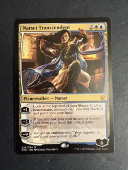 Narset Transcendent Dragons of Tarkir Magic the Gathering LP - Image 1