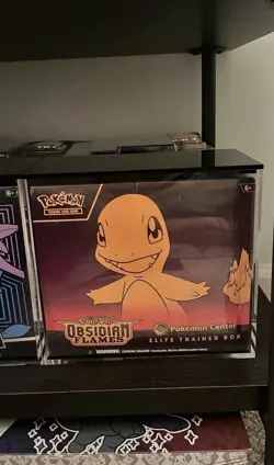 Obsidian Flames Pokemon Center Elite Trainer Box ETB with Protector - Image 1