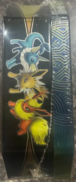 Pokemon: Elemental Power Tin Vaporeon GX + 4 Packs (NEW SEALED) - Image 3