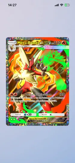 (FR) Mega Brasegali EX - Full Art - Mega Brasegali EX - Pokemon TCG Pocket PTCGP - Image 1