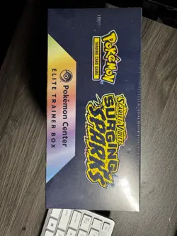 Pokemon Surging Sparks Elite Trainer Box ETB Pokemon Center Exclusive - Image 3