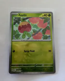 Pokemon TCG: Applin 9/131 (RP) | NM/MT Prismatic Evolutions - Image 1