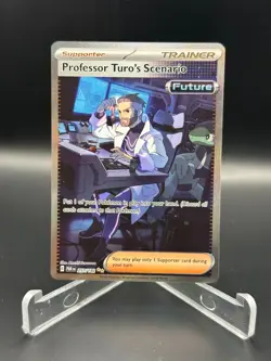 2023 Pokemon Scarlet & Violet Paradox Rift 257/182 Professor Turo's Scenario SIR - Image 1