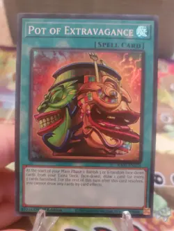 Pot of Extravagance RA01-EN059 25th Anniversary Rarity Collection Super Rare - Image 1
