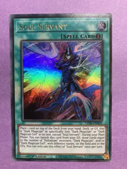 Yu-Gi-Oh: Soul Servant - LED6 1st Ed NM - Image 1