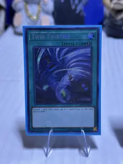 Twin Twisters SHVA-EN059 Shadows in Valhalla 1st Edition X2 SECRET RARE YUGIOH - Image 2
