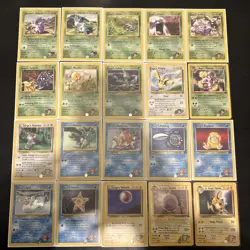 Pokemon Cards - 20x Different Gym Challenge Bundle Joblot Old Vintage Wotc - Image 1