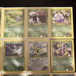 Pokemon Cards - 20x Different Gym Challenge Bundle Joblot Old Vintage Wotc - Image 3