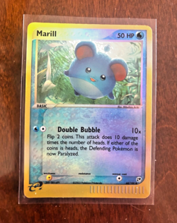 Marill 68/100 Sandstorm Set Reverse Holo NM/LP Pokemon Card - Image 1