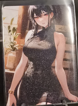 Yor Forger - Spy x Family - double-sided card - WAIFU - ANIME - Goddess Story - Image 1
