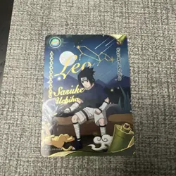 Sasuke Uchiha NRSA-MR-002L4 Naruto Kayou Card MR NM - Image 1