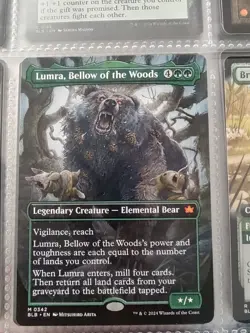 Lumra, Bellow of the Woods (Borderless) (0342) Bloomburrow Regular - Image 1