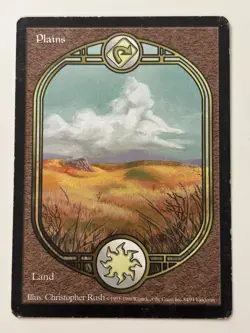 MTG / Full Art Mountain Swamp / Unglued / Good Condition - Image 1