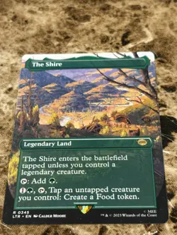 THE SHIRE Magic MTG Lord of the Rings Borderless - Image 1
