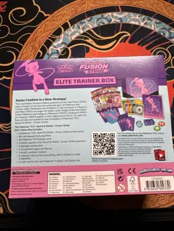 Pokemon Fusion Strike ETB Sealed Box, Elite Trainer 820650809330 - Image 2