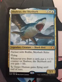 (LP) Shabraz, the Skyshark - MTG: Commander 2020 - Image 1