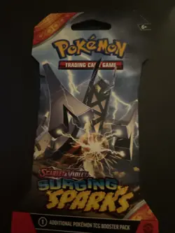 VERY HEAVY - 31.89g - Pokemon Surging Sparks Sleeved Booster Pack - SEALED! - Image 2