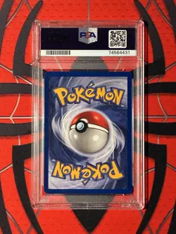 PSA 9 Squirtle Shadowless 1999 Pokemon #63 - Image 2