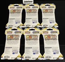 New Lot of 6 Pokemon TCG: Sword & Shield Brilliant Stars Sleeved Booster Pack - Image 2
