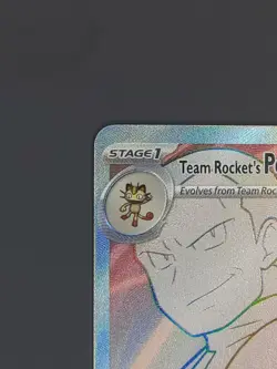 Pokemon TCG Team Rocket’s Persian ex 219/182 Full Art Destined Rivals - Image 2