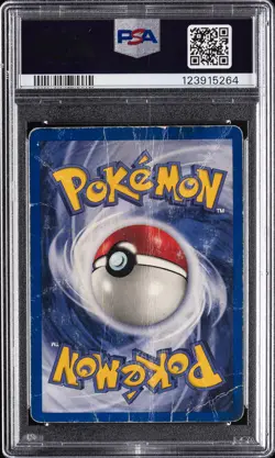 1999 POKEMON GAME #10 MEWTWO-HOLO PSA 1 - Image 2