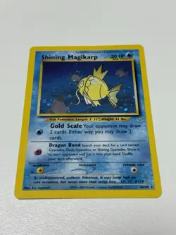 Pokemon Shining Magikarp 66/64 - Neo Revelation Holo M Played Condition - Image 2