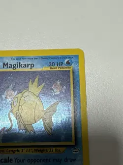 Pokemon Shining Magikarp 66/64 - Neo Revelation Holo M Played Condition - Image 4