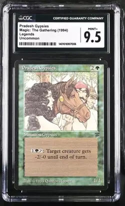 Pr@desh Gyps!es, just graded. Legends mtg. CGC 9.5 Mint+! 2 Available - Image 1